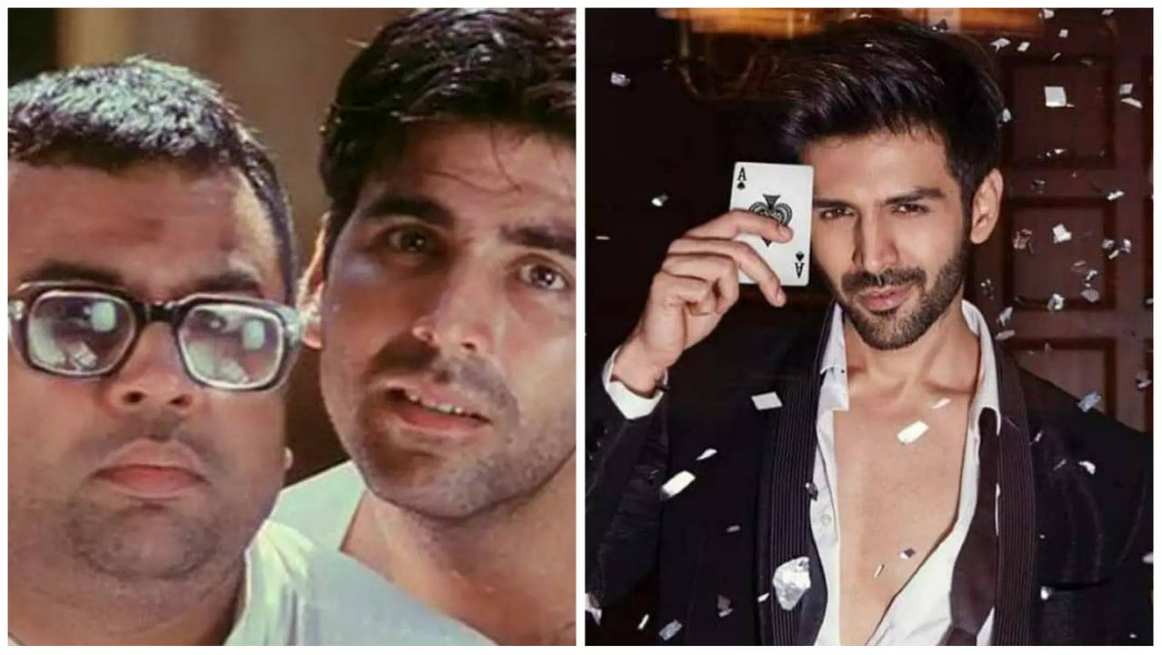 Kartik Aaryan Replace Akshay Kumar In Hera Pheri 3?-'हेरा फेरी 3' में ...