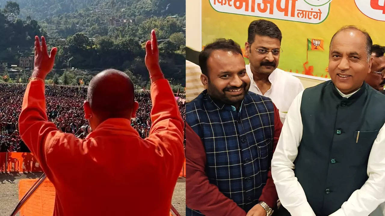 हिमाचल में CM योगी ने की 5 दिन में 16 रैलियां, यूपी के इन चेहरों ने संभाला चुनावी मोर्चा