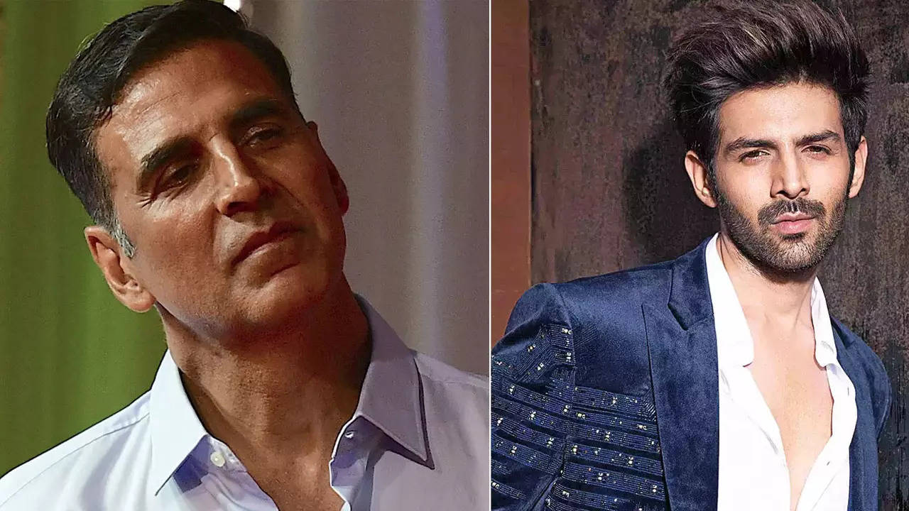 Akshay kumar and kartik aryan