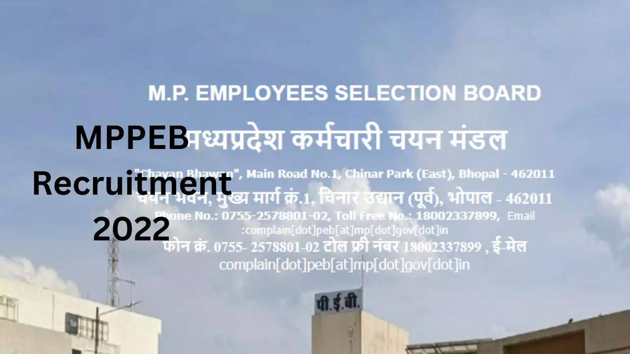 MPPEB Recruitment 2022