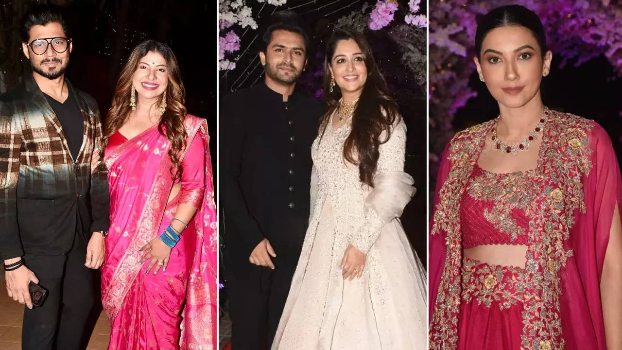 deepika kakar sister in law Saba wedding reception