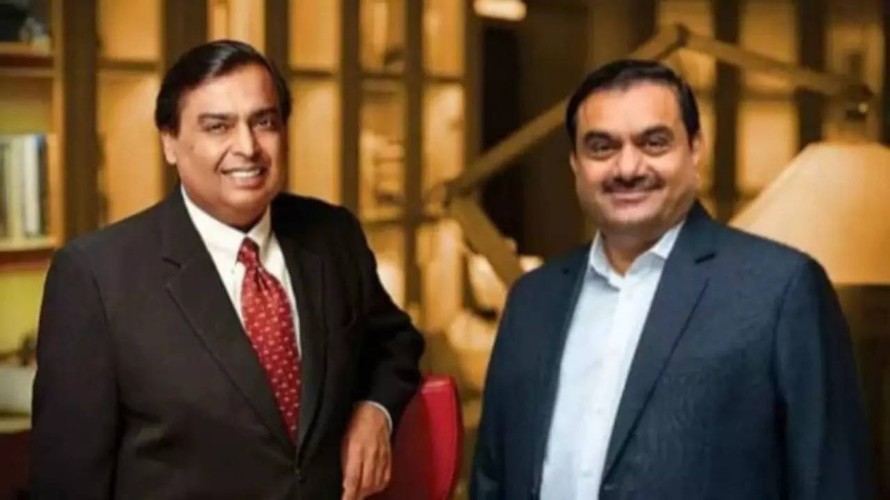 Mukesh Ambani And Gautam Adani