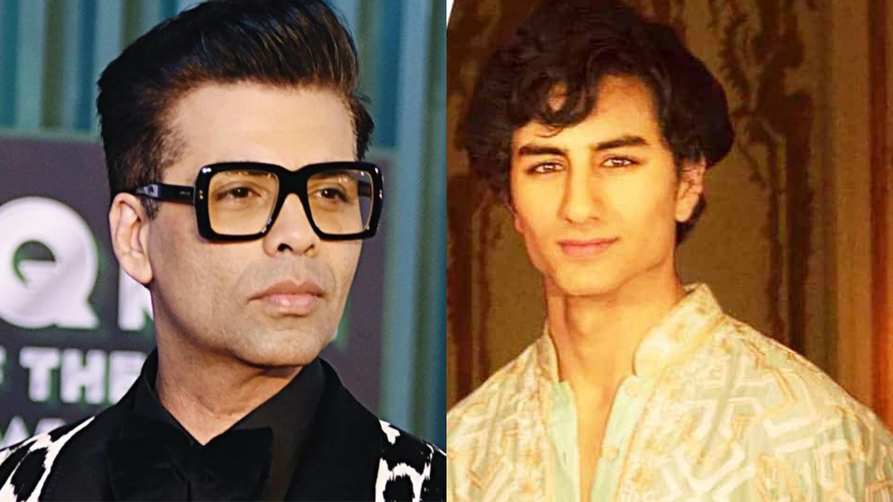 Karan Johar and Ibrahim ali khan