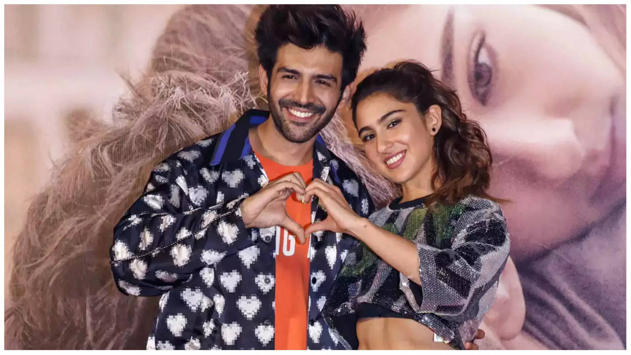 Kartik aaryan and Sara Ali Khan