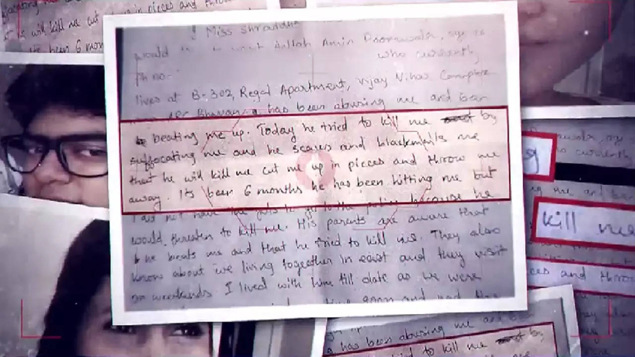 Shraddha walker letter