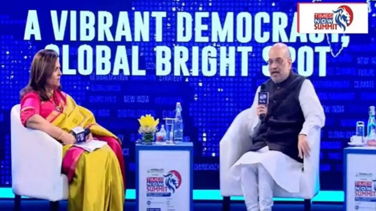 times now summit 2022 amit shah