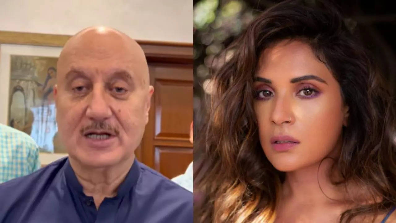 anupam kher and richa chadha