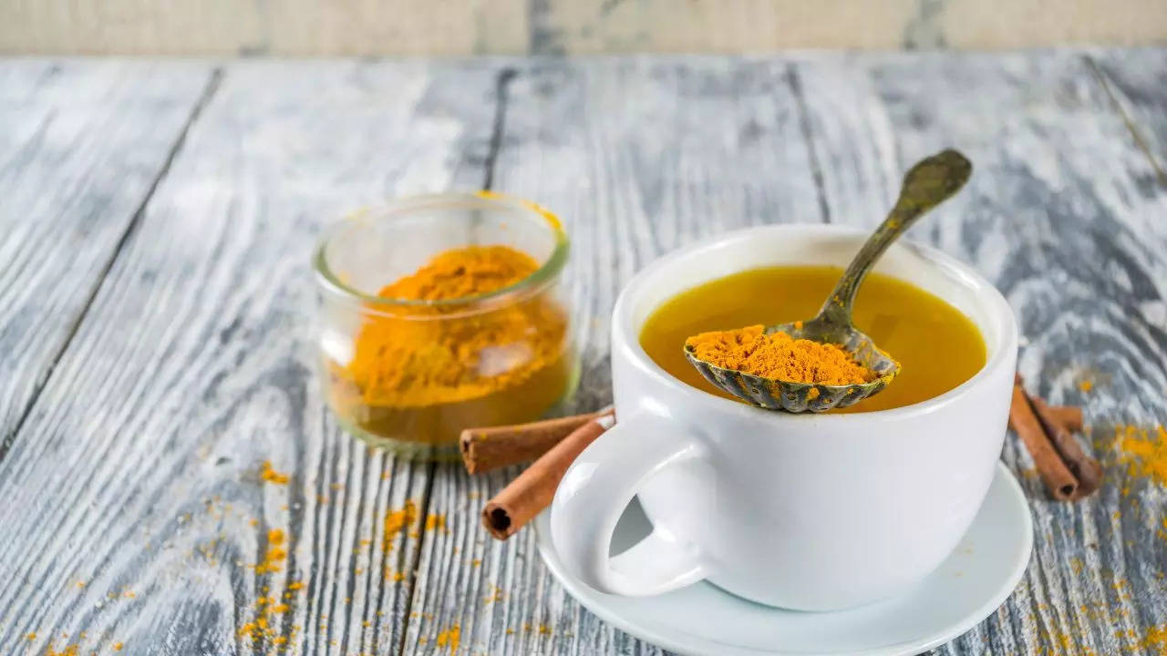 turmeric tea.