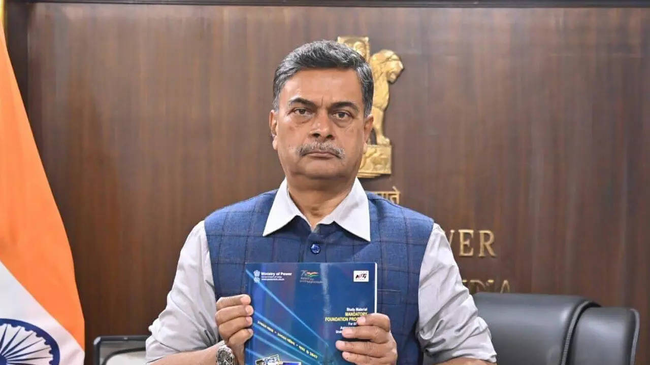 Union Minister RK Singh