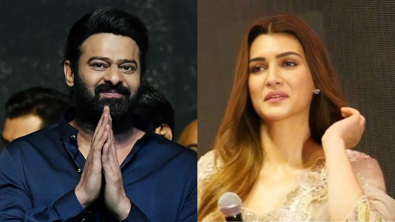 Kriti Sanon and Prabhas