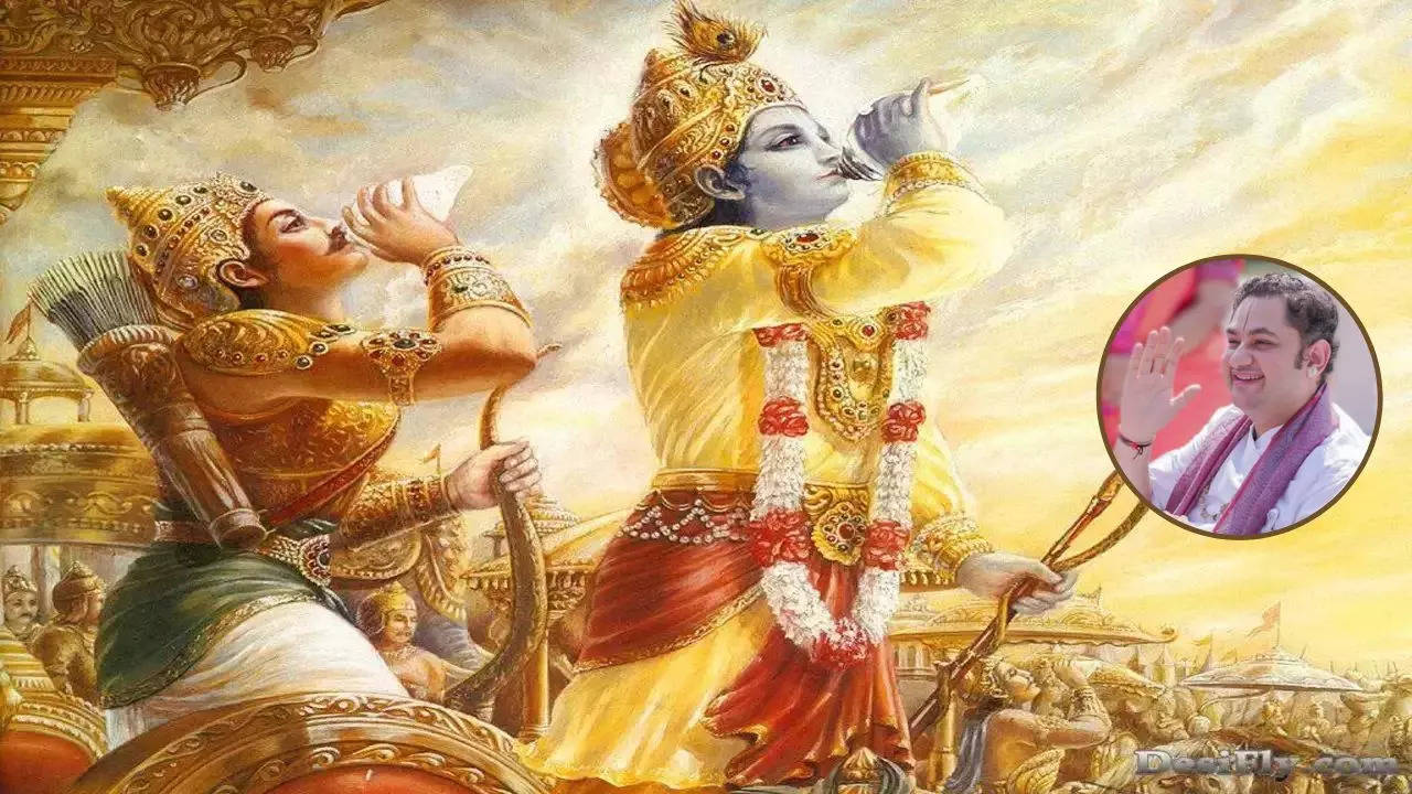 काम के तनाव से बचाता है भगवद् गीता का जाप, विवेक से उठाएं हर कदम: पुण्डरीक महाराज