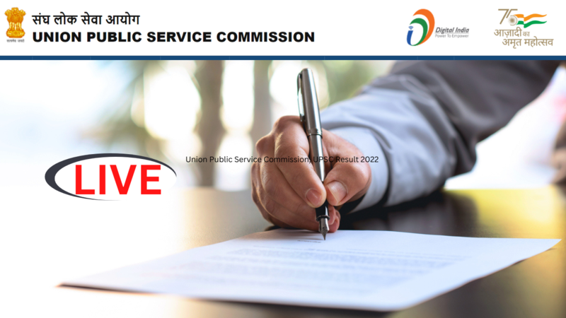 UPSC Mains Result 2022 at upscgovin Highlights