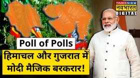 Poll Of Polls Himachal Pradesh Gujarat BJP 