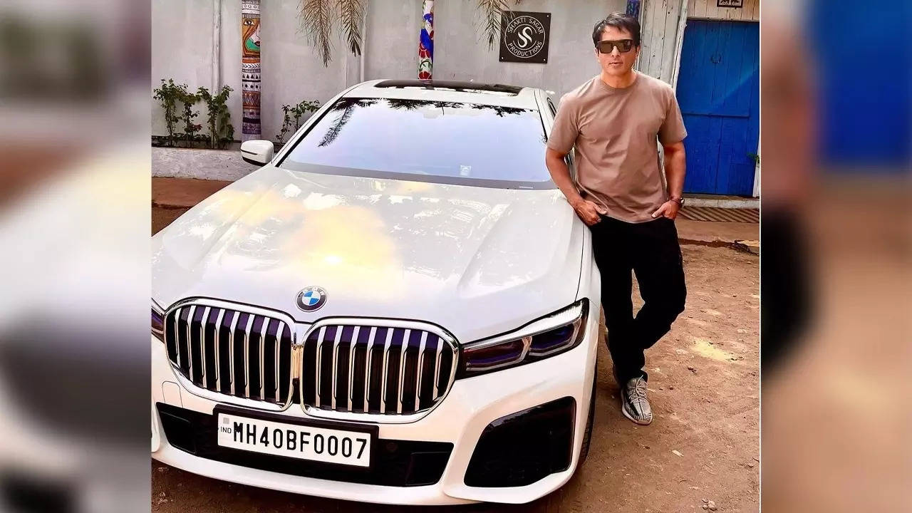 Sonu Sood BMW 7 Series