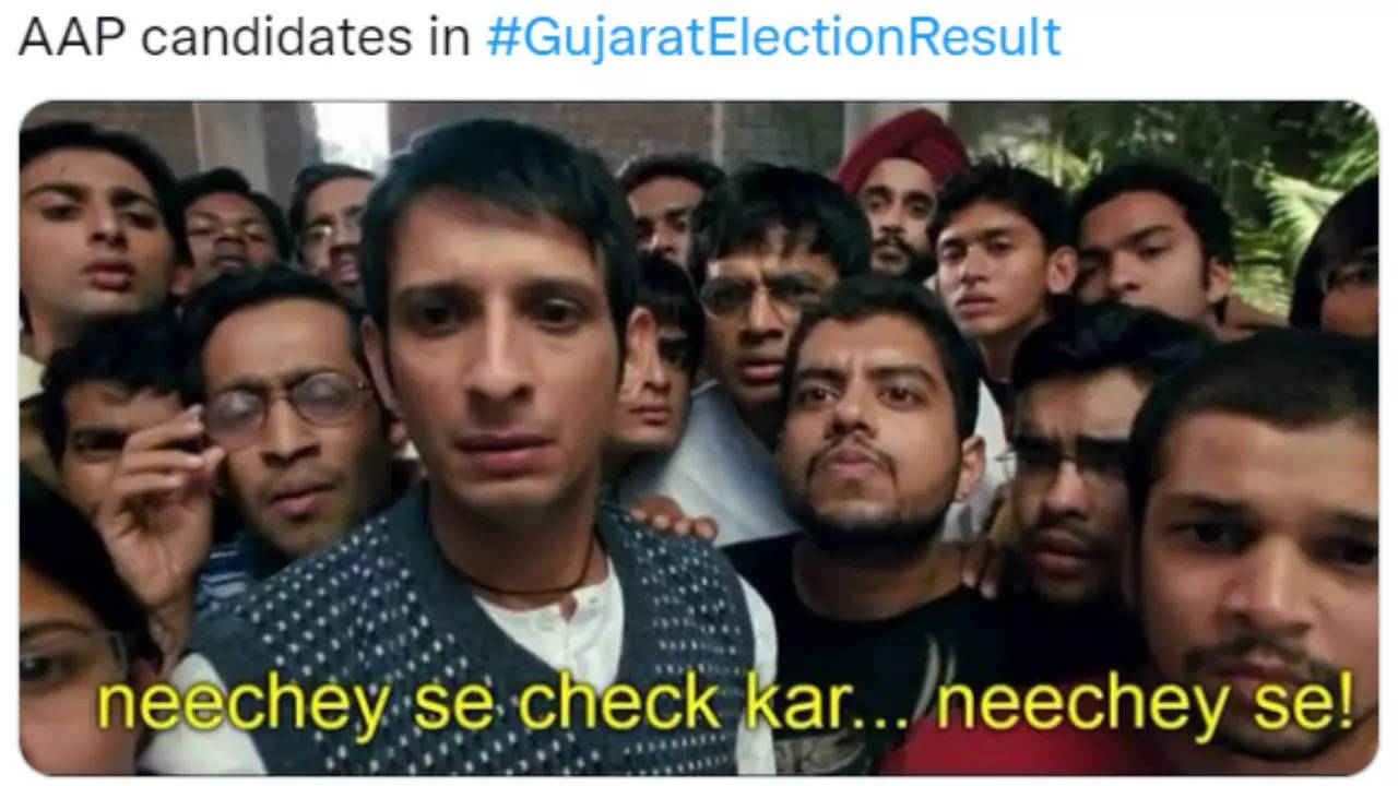 Gujarat Election Result Memes