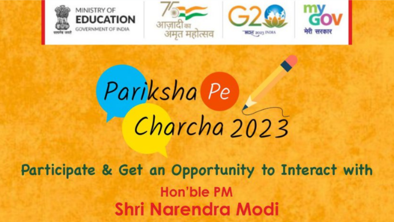 Pariksha Pe Charcha 2023 registration