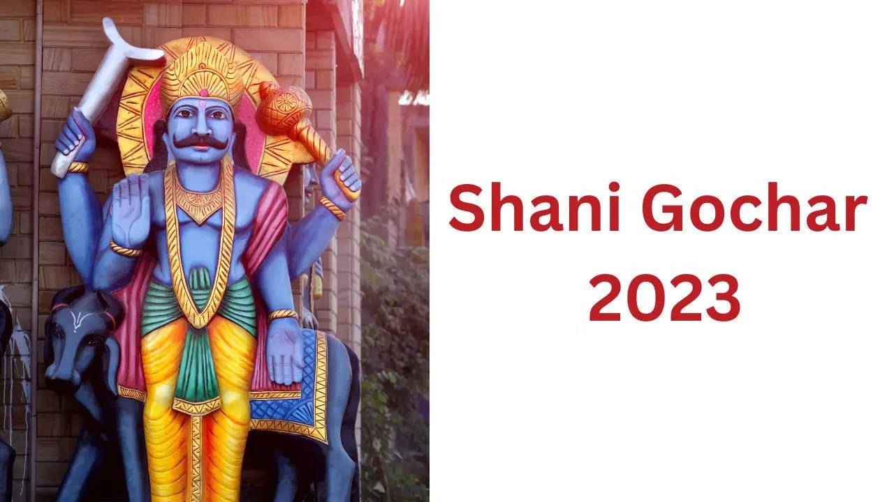 Shani Gochar 2023.