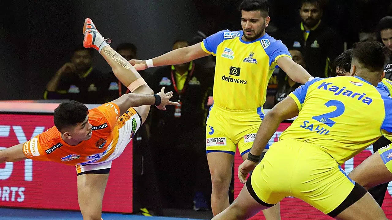 VIVO Pro Kabaddi 2022 Final Live Score Jaipur Pink Panthers Vs Puneri 