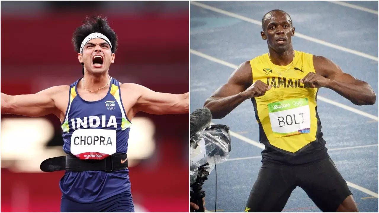 Neeraj_Chopra_Usain_Bolt