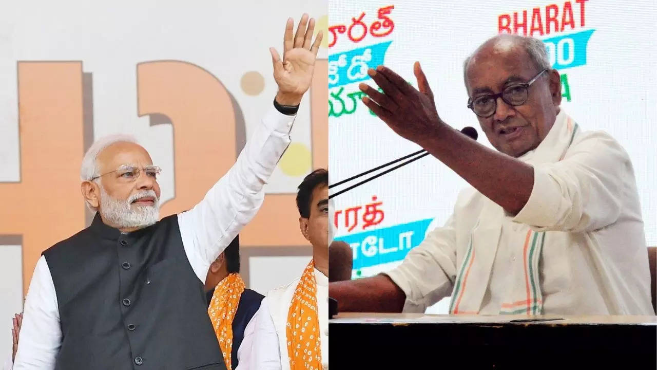 narendra modi digvijay singh