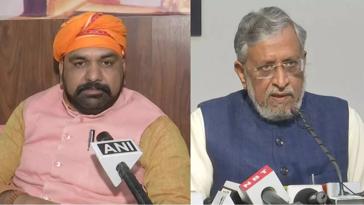 Samrat Chowdhary, Sushil Modi