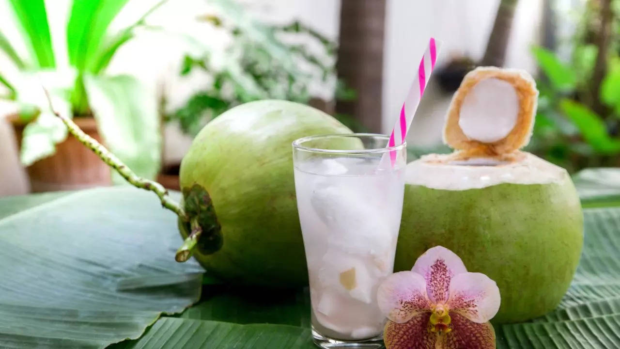 coconut water.