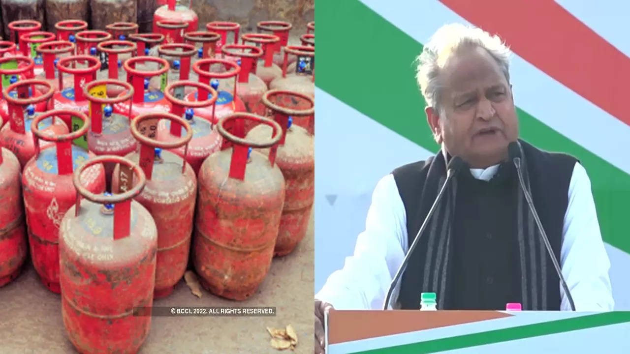 Rajasthan CM Ashok Gehlot on LPG cylinder