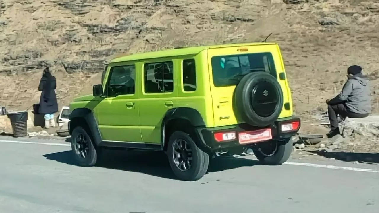 Maruti Suzuki Jimny 5 Door Spotted