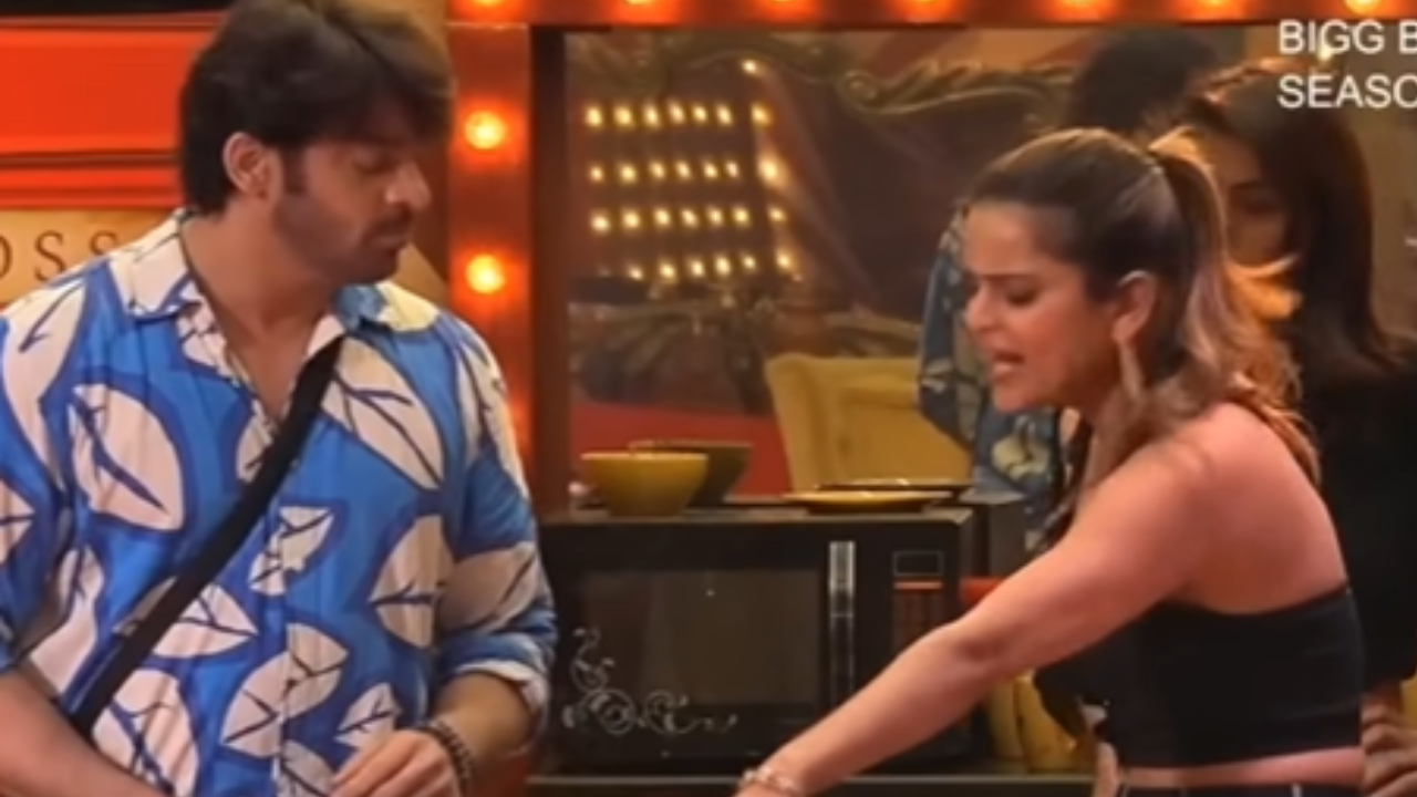 Archana Gautam and Vikas Manaktala Fight