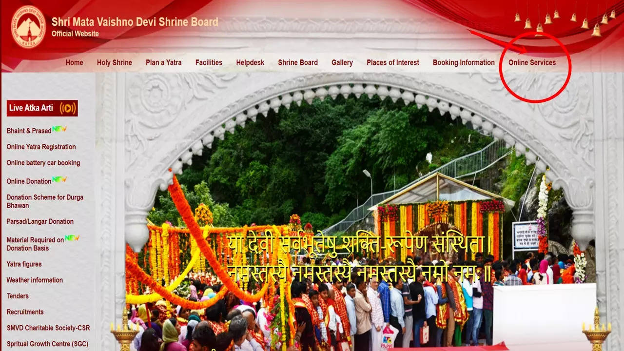 online booking vaishno devi