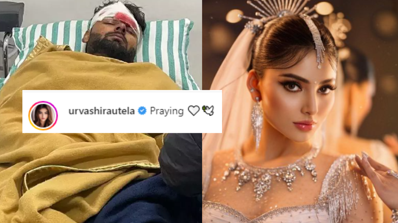 Urvashi Rautela on Rishabh Pant Accident