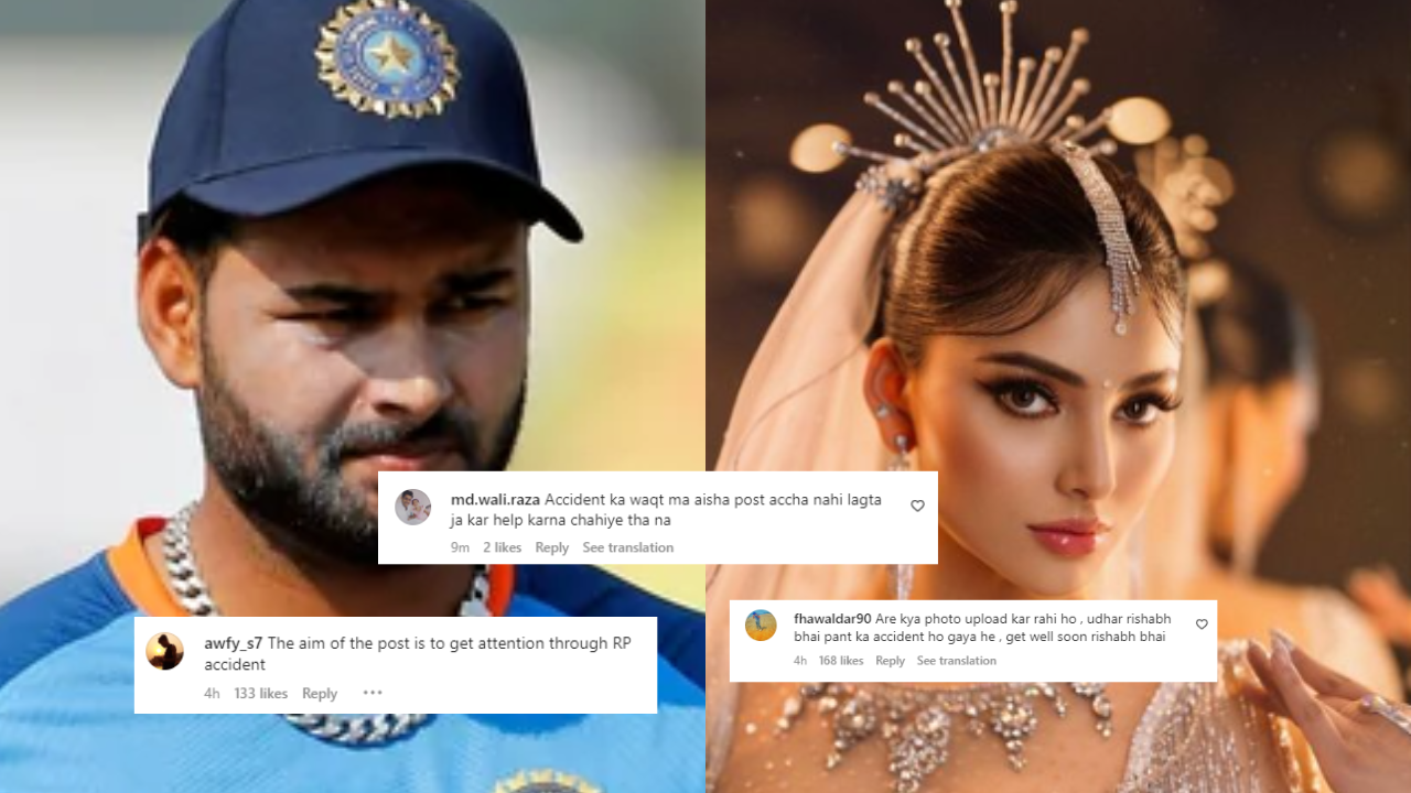 Urvashi Rautela on Rishabh Pant