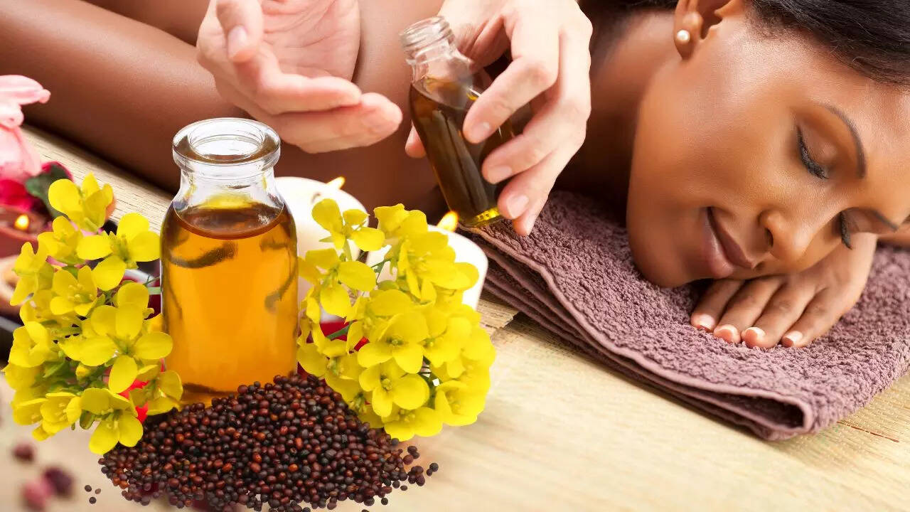 Massage your body with mustard oil know Skin Benefits of sarso telMustard Oil For Skin Benefits