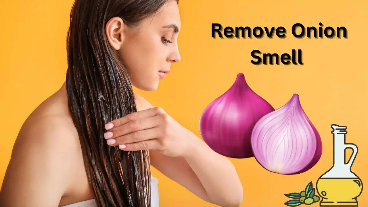 Onion smell from hair