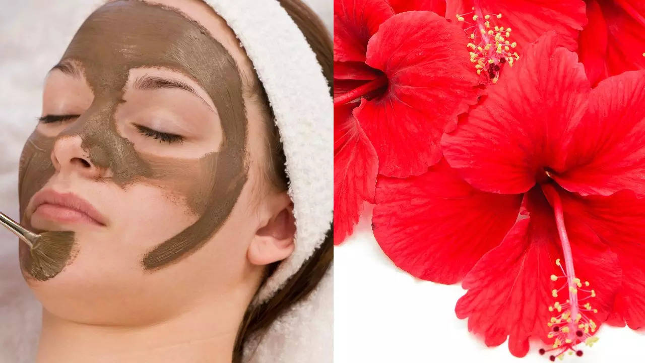 hibiscus face mask.