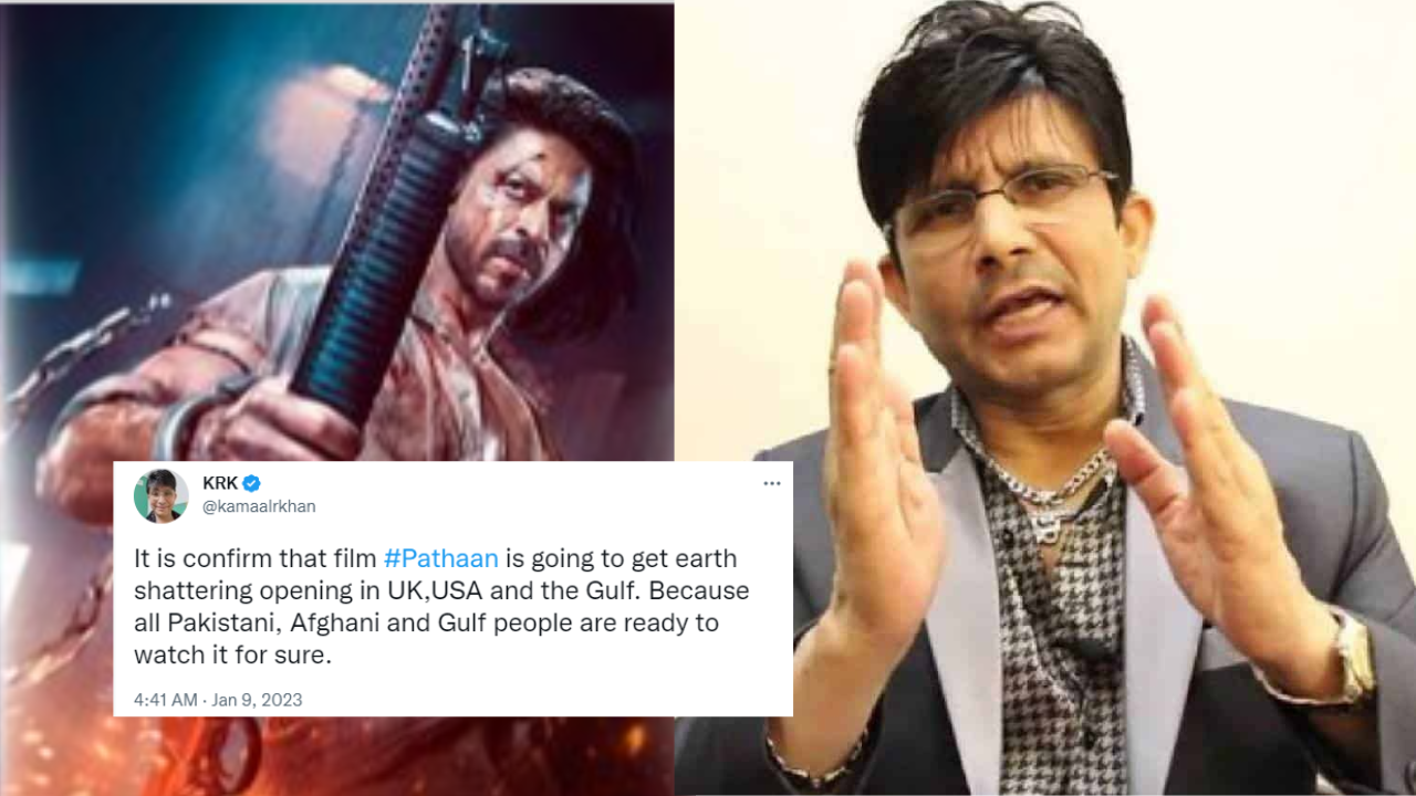 KRK on Pathaan Box Office Collection