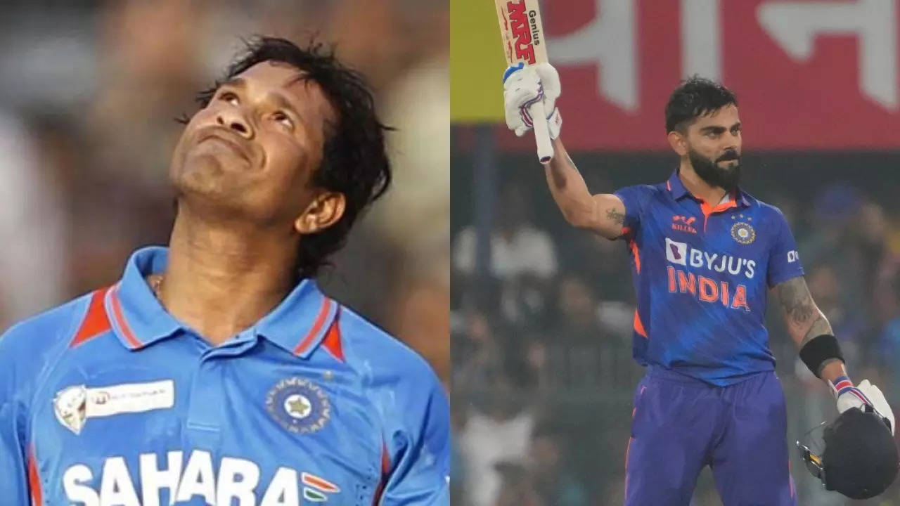 Sachin Vs Virat Sachin Tendulkar Vs Virat Kohli Stats Comparison After 45th Odi Century Against 1346