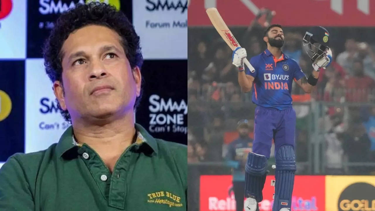 sachin tendulkar wishes virat kohli on 45th ODI century