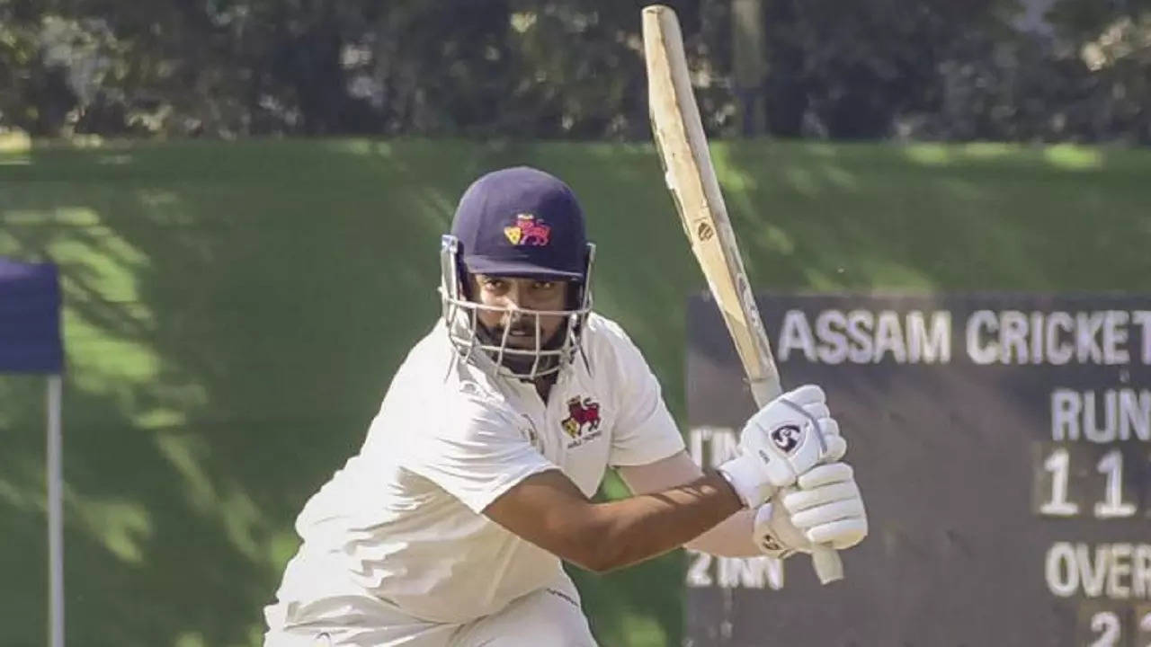 PRITHVI SHAW SCORES DOUBLE CENTURY