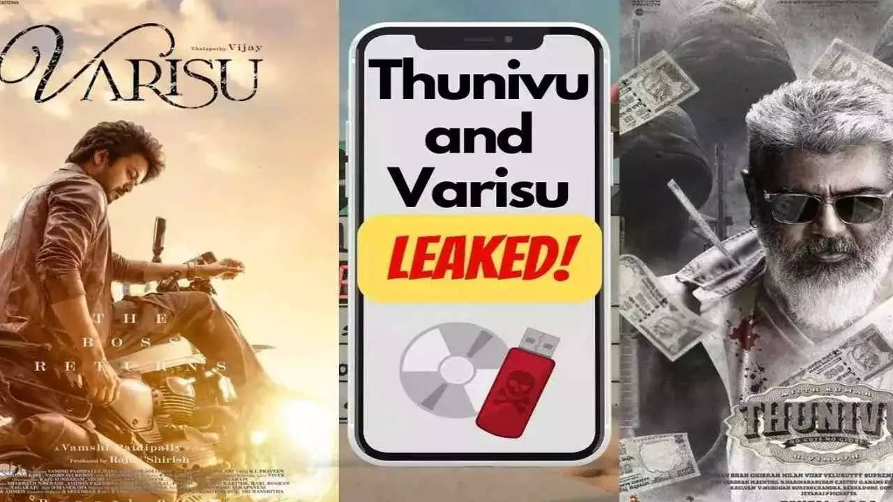 Thunivu and Varisu Full Movie Leaked Online