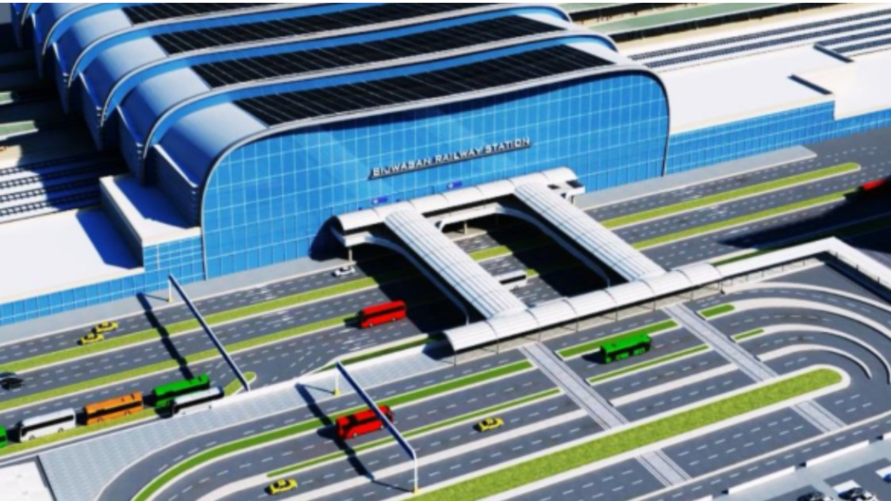 Bijwasan station will Delhi's new railway terminal like airport