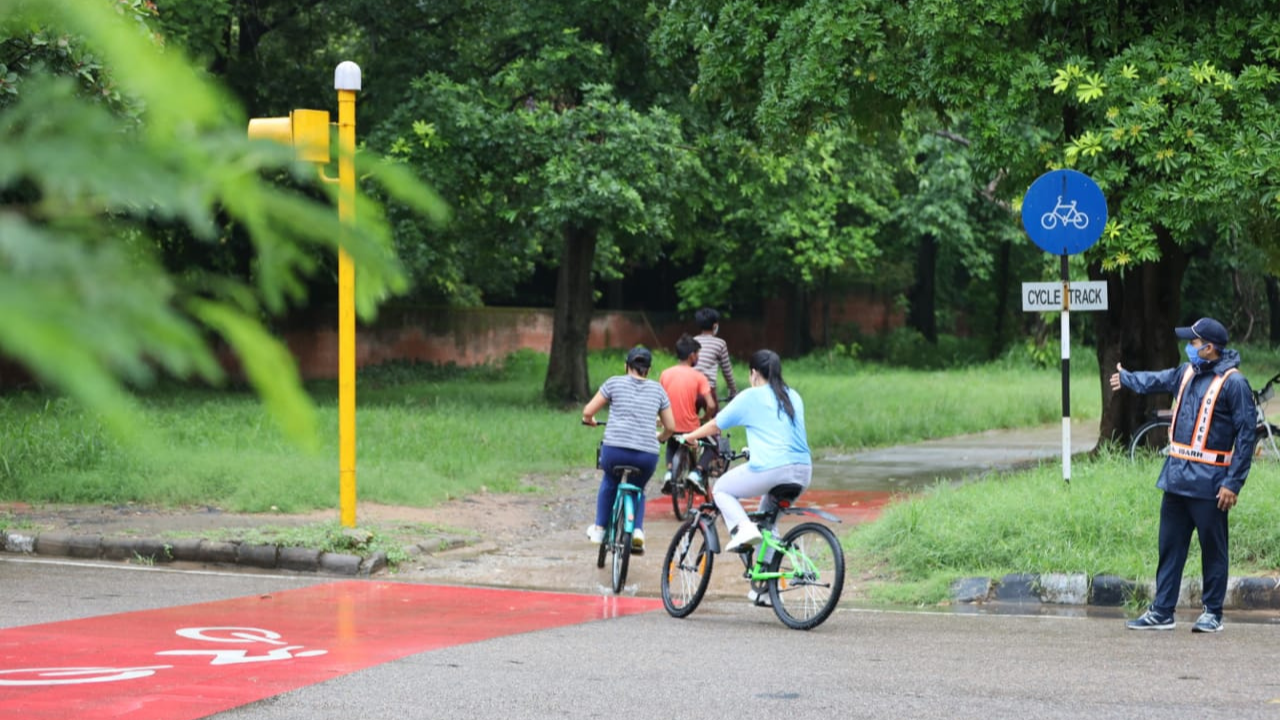 Green Corridor in Chandigarh