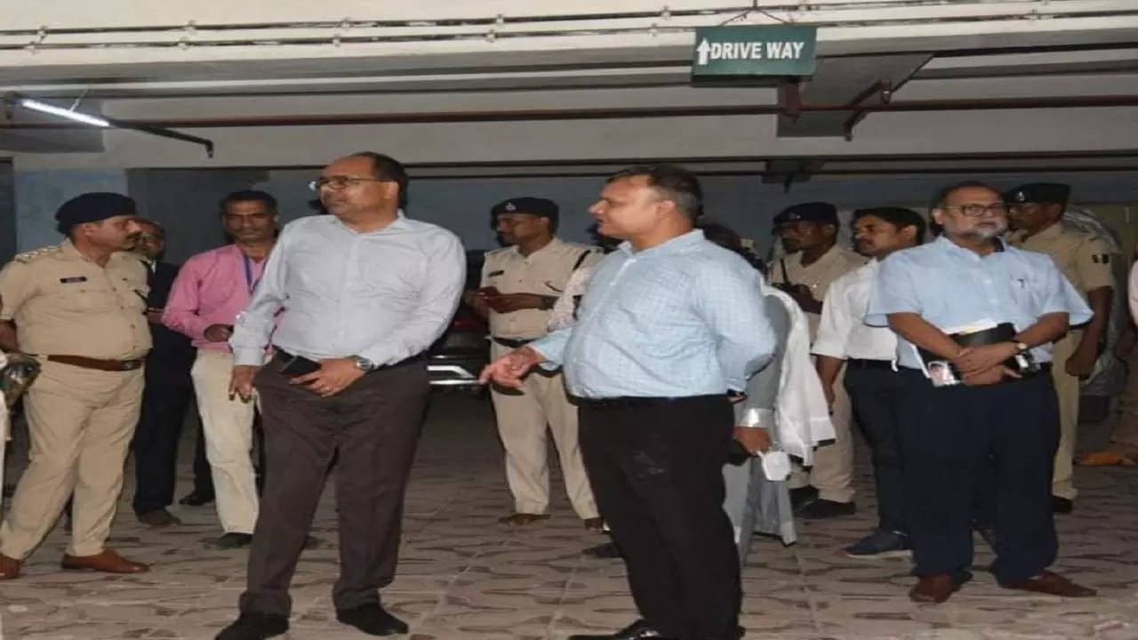 Patna multilevel parking.