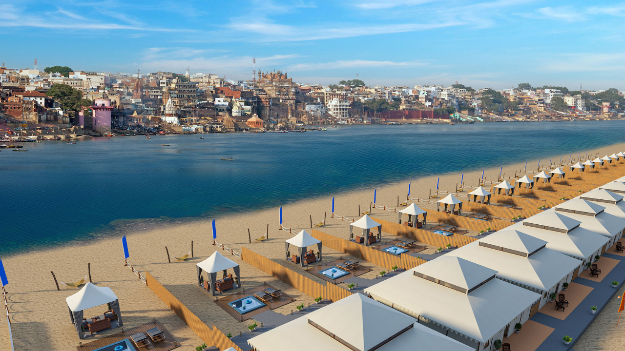 tent city at kashi