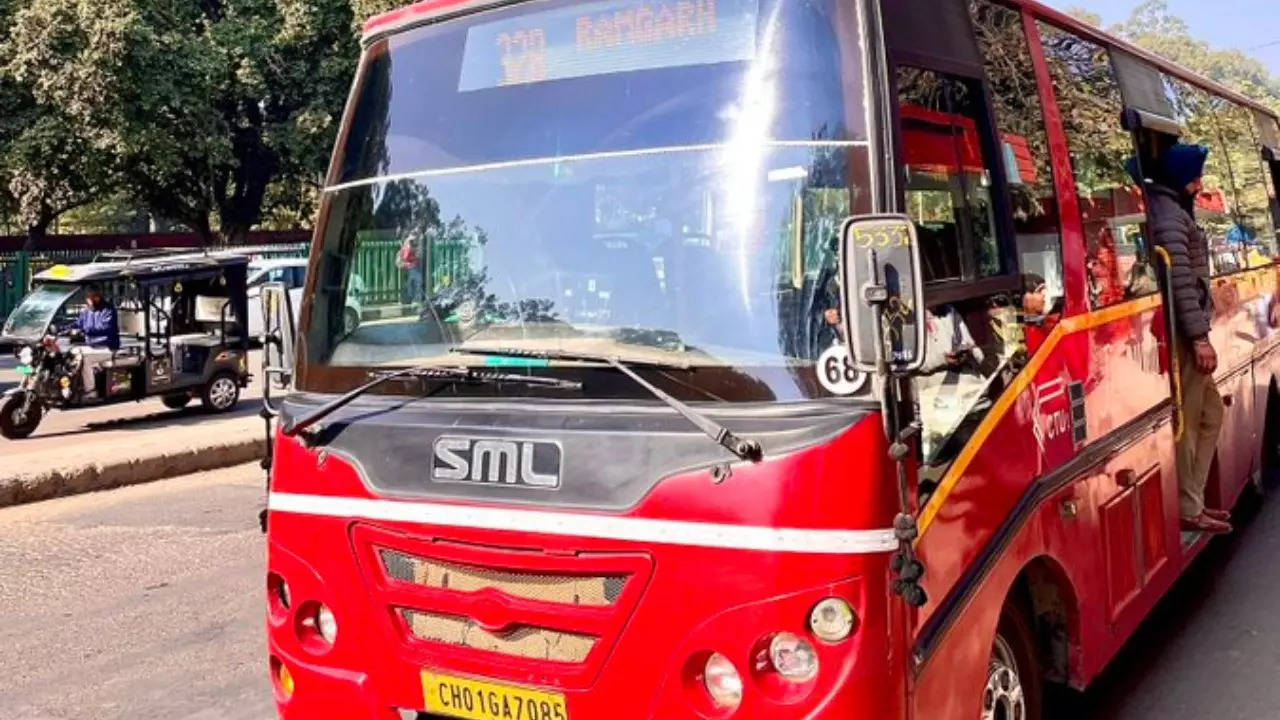 Chandigarh Transport bus