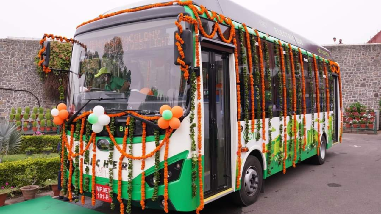 Electric Buses in Chandigarh