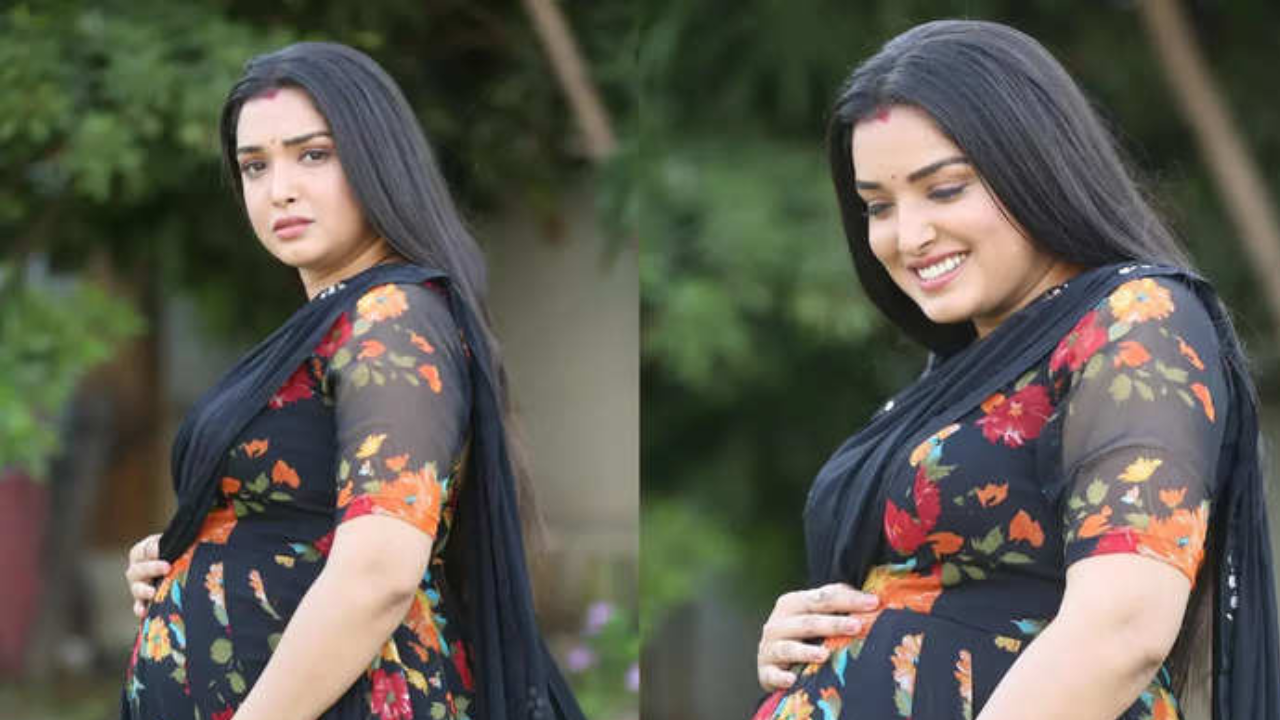 Aamrapali Dubey Baby Bump