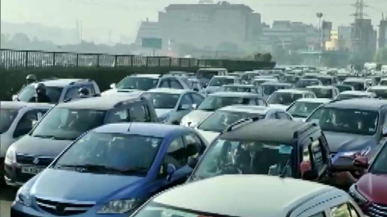 Delhi Traffic Jam