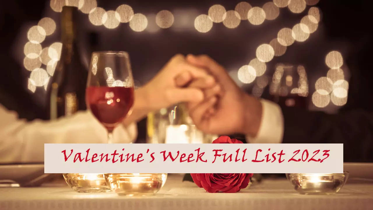 Valentine's Week calendar: साल 2023 में कब है वैलेंटाइन वीक, नोट कर लें रोज डे से लेकर किस डे तक की डेट्स