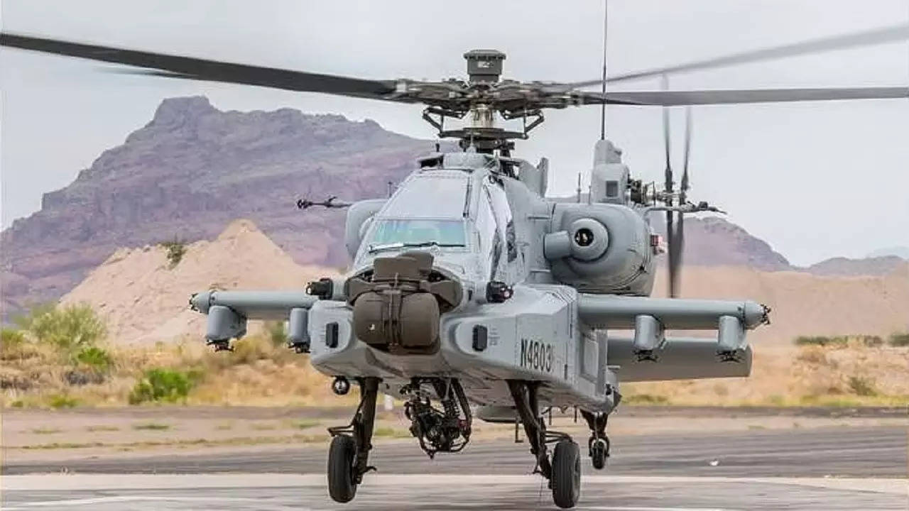 Indian Air Force Apache Helicopter